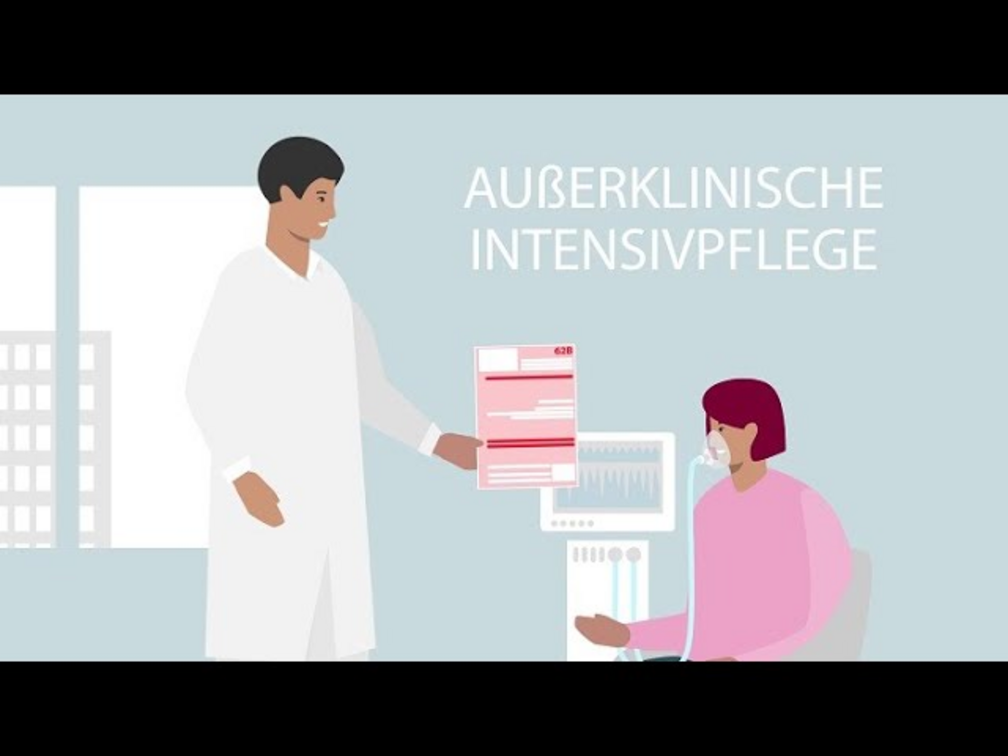 YouTube öffnen und Video starten: Außerklinische Intensivpflege - So funktioniert das Verordnen