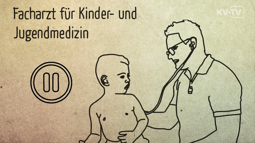 YouTube öffnen und Video starten: Fachärzte für RLP - Niederlassung als Kinderarzt