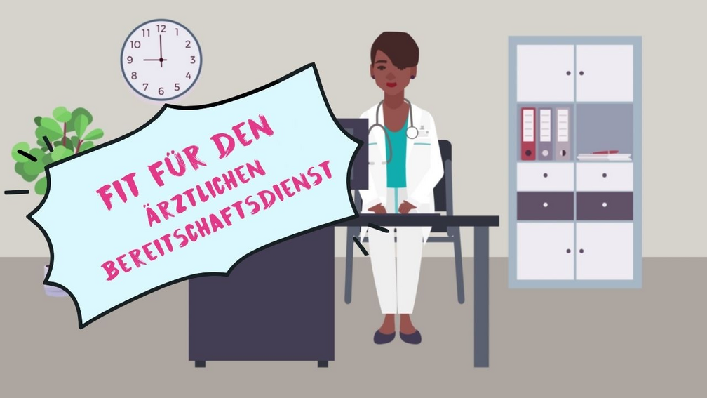YouTube öffnen und Video starten: Fit für den ärztlichen Bereitschaftsdienst: Wie läuft ein Dienst ab?