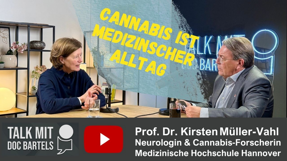 YouTube öffnen und Video starten: Medizin statt Mythos: Was Cannabis wirklich kann | Cannabis-Forscherin bei Doc Bartels
