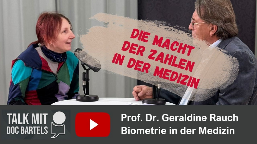 YouTube öffnen und Video starten: Warum Biometrie die Medizin verändert | Biometrie-Expertin Prof. Rauch bei Talk mit Doc Bartels