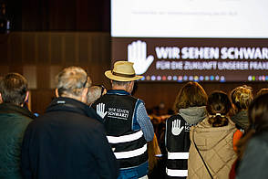 Protestaktion "WIR SEHEN SCHWARZ" | © KV RLP